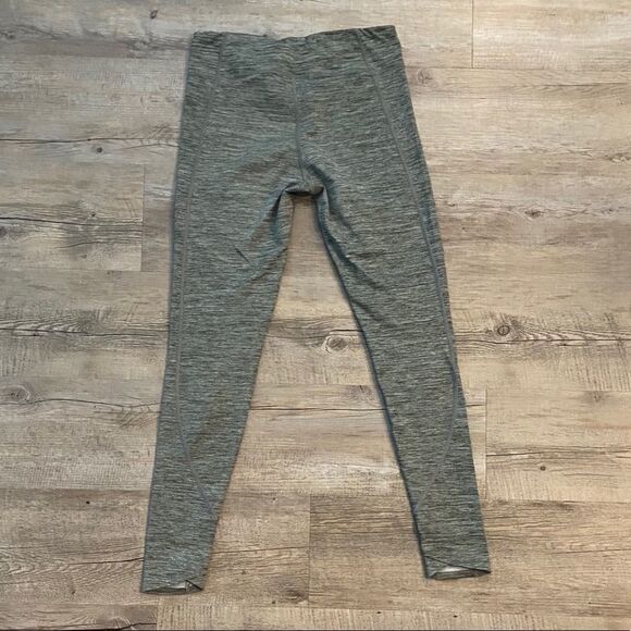 Under Armour Green/Grey Full Length Leggings - Picture 5 of 5